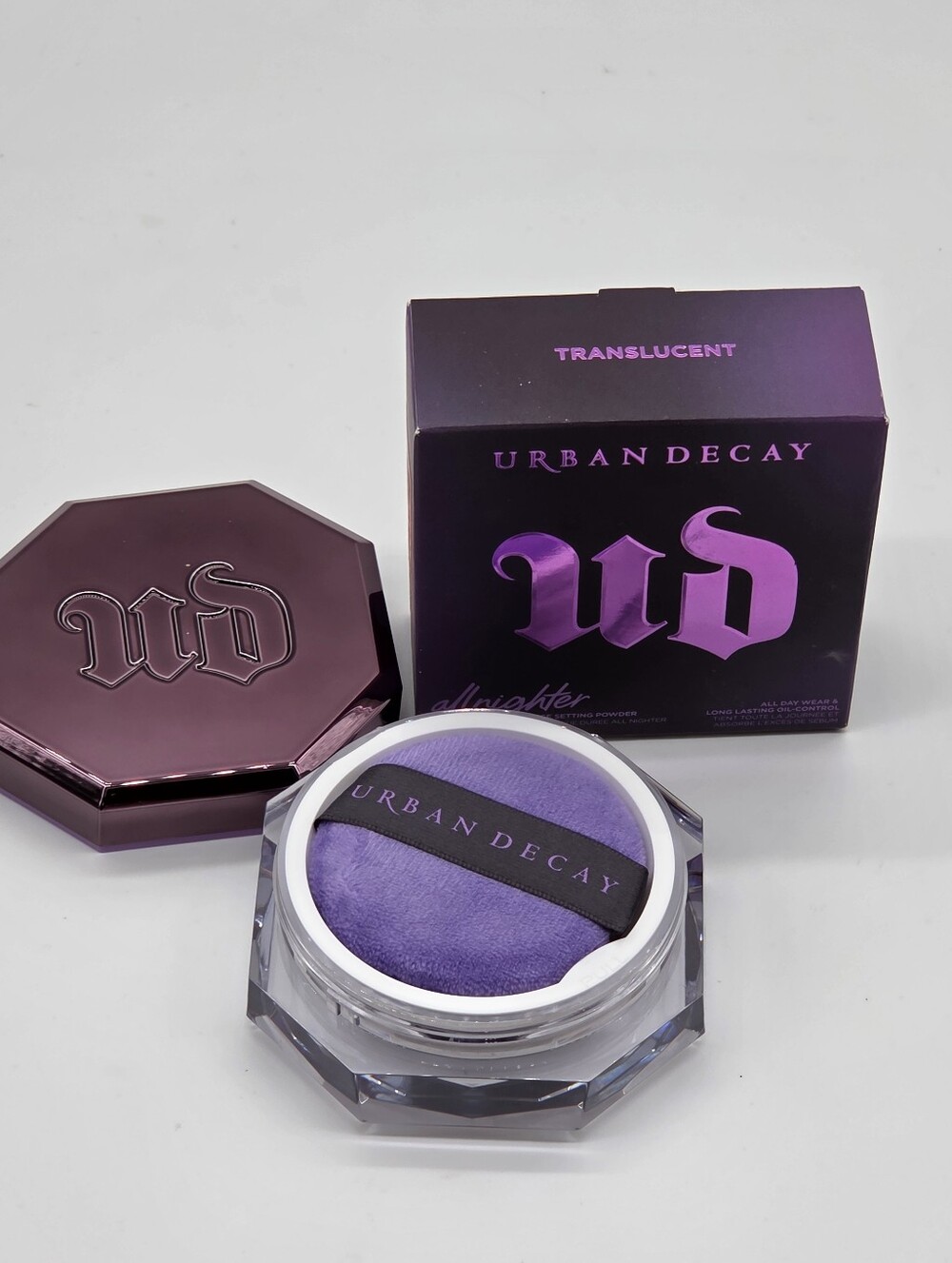 Urban Decay All Nighter Translucent Loose Setting Powder & Puff